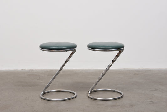 Two available: Z stools by Verkstads AB Lindqvist