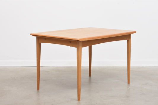 1960s extending oak dining table