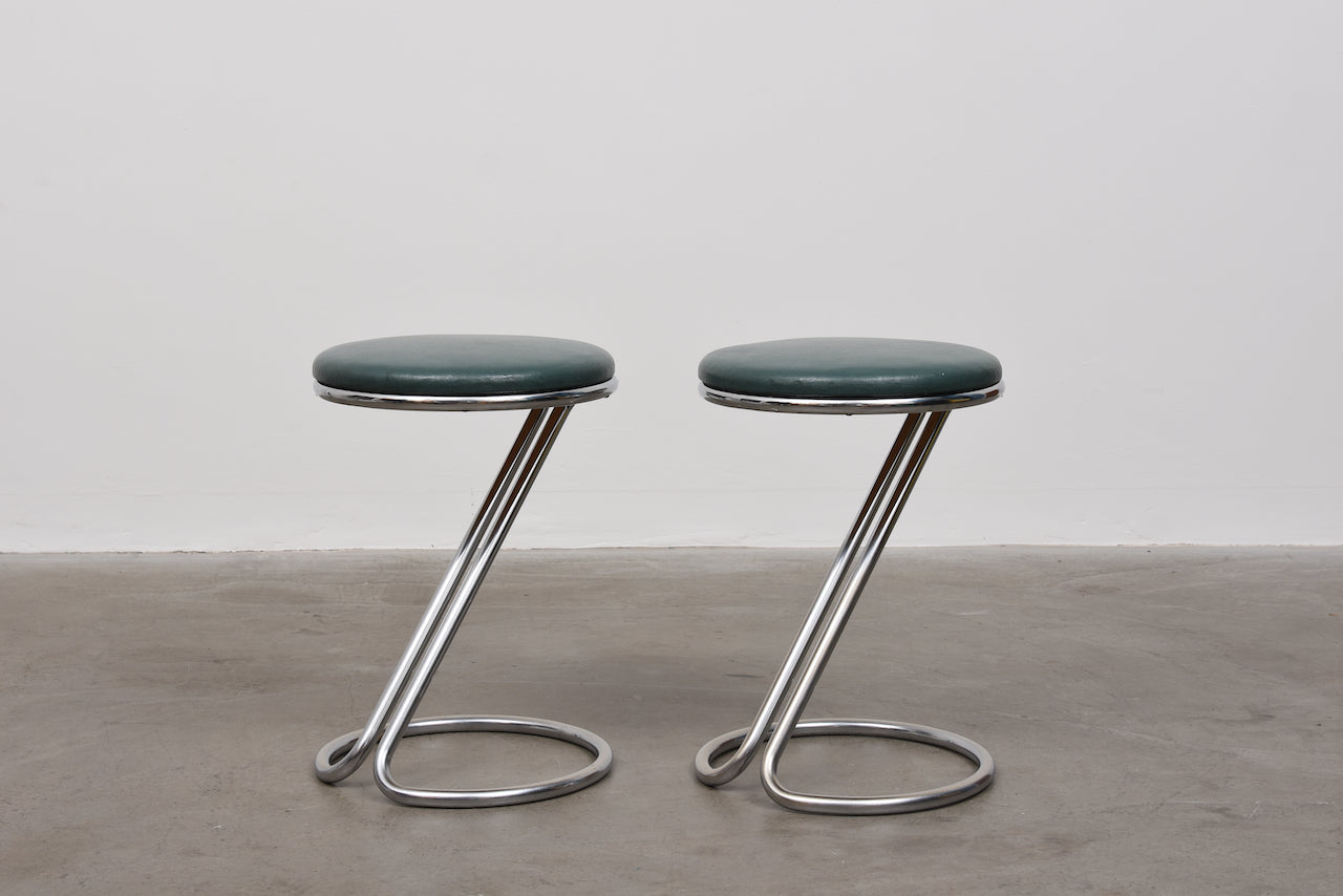 Two available: Z stools by Verkstads AB Lindqvist
