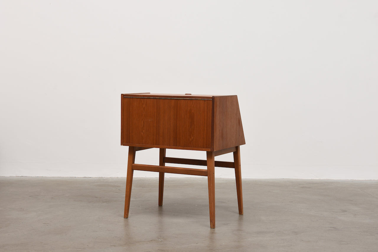 Low teak cabinet by Stig Bolaget