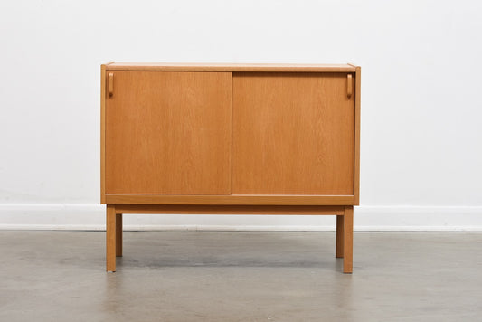 Short oak sideboard by Bodafors