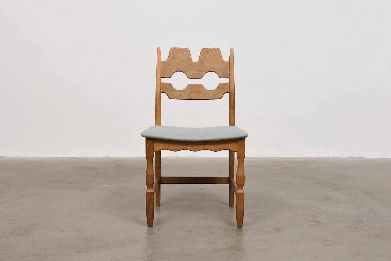 Set of four dining chairs by Henning Kjærnulf