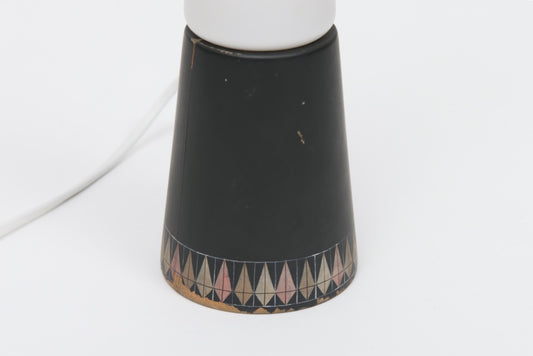 Glass table light by Hans-Agne Jakobsson