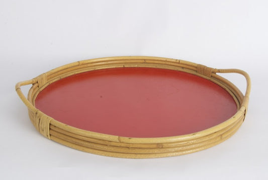 Red tray